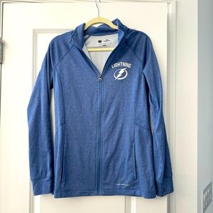 Majestic Thermabase Tampa Bay Lightning Zip Up Jacket